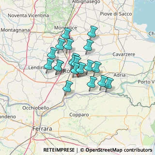 Mappa Via della Conciliazione, 45100 Sant'Apollinare RO, Italia (9.3255)