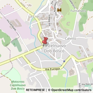 Mappa Via Guglielmo Marconi, 24, 14022 Castelnuovo Don Bosco, Asti (Piemonte)