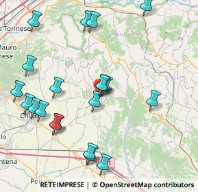 Mappa Piazza Papa Giovanni XXIII, 14022 Castelnuovo Don Bosco AT, Italia (9.0775)