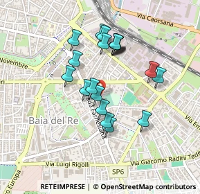 Mappa Via Gian Maria Molinari, 29122 Piacenza PC, Italia (0.3835)