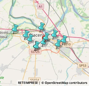 Mappa Via Gian Maria Molinari, 29122 Piacenza PC, Italia (2.41273)