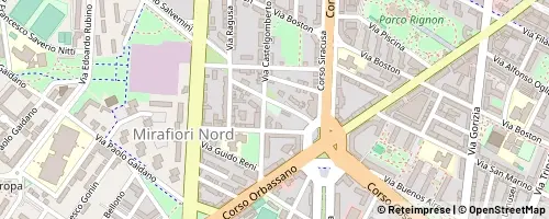 Mappa Torino