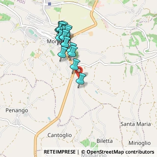 Mappa Via Nazzareno Lazzarini, 14036 Moncalvo AT, Italia (0.9505)