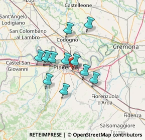 Mappa Via Liguria, 29122 Piacenza PC, Italia (10.87417)