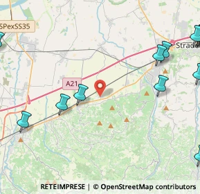 Mappa 27050 Redavalle PV, Italia (6.82857)