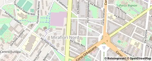 Mappa Turín