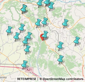 Mappa Via Torino, 14026 Cerreto d'Asti AT, Italia (9.4065)