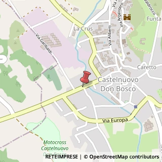 Mappa Via marconi 5, 14022 Castelnuovo Don Bosco, Asti (Piemonte)