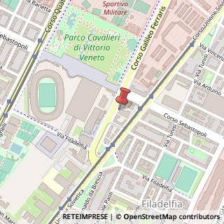 Mappa Corso Galileo Ferraris, 251, 10134 Torino, Torino (Piemonte)