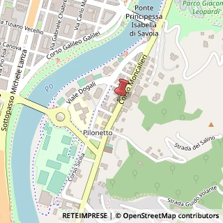 Mappa Corso Moncalieri, 210, 10133 Torino, Torino (Piemonte)
