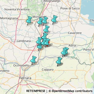Mappa Via Don Aser Porta, 45100 Rovigo RO, Italia (11.585)