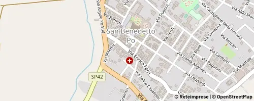 Mappa San Benedetto Po