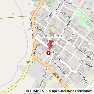 Mappa Via Nuova, 890, 46027 San Benedetto Po, Mantova (Lombardia)