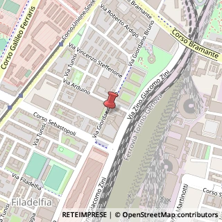 Mappa Via Giordano Bruno, 75, 10134 Torino, Torino (Piemonte)