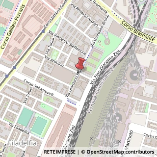 Mappa Via Giordano Bruno, 53/D, 10134 Torino, Torino (Piemonte)