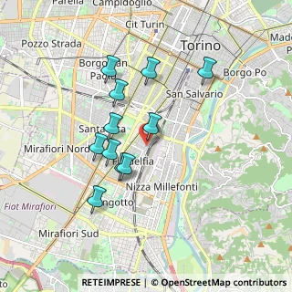 Mappa Via Arduino Gaspare Vera Libera, 10134 Torino TO, Italia (1.56818)