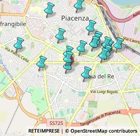 Mappa Via Amos Guarnaschelli, 29122 Piacenza PC, Italia (0.8815)