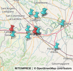 Mappa Via G. Modonesi, 29122 Piacenza PC, Italia (12.54857)