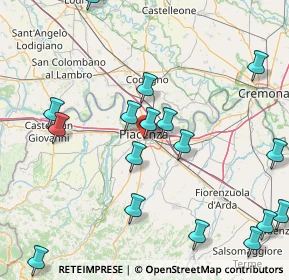 Mappa Via Giovanni Antonio da Pordenone, 29122 Piacenza PC, Italia (20.21059)