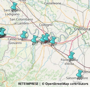 Mappa Via Giovanni Antonio da Pordenone, 29122 Piacenza PC, Italia (28.146)