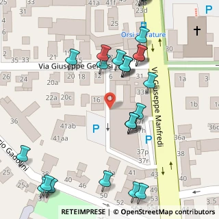 Mappa Via Giuseppe Gervasi, 29122 Piacenza PC, Italia (0.06429)