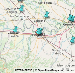 Mappa Via Giuseppe Gervasi, 29122 Piacenza PC, Italia (21.29769)