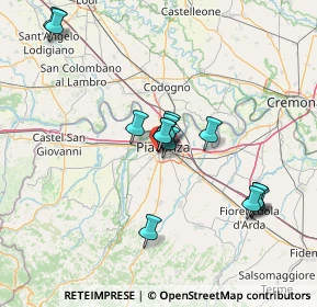 Mappa Via Giuseppe Gervasi, 29122 Piacenza PC, Italia (13.41357)