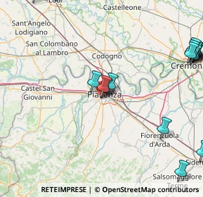 Mappa Via Giuseppe Gervasi, 29122 Piacenza PC, Italia (24.22444)