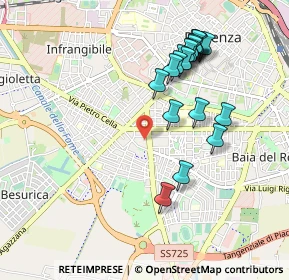 Mappa Via Giuseppe Gervasi, 29122 Piacenza PC, Italia (0.9765)
