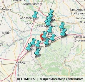Mappa Via Dionigi Massazza, 27053 Lungavilla PV, Italia (11.0385)