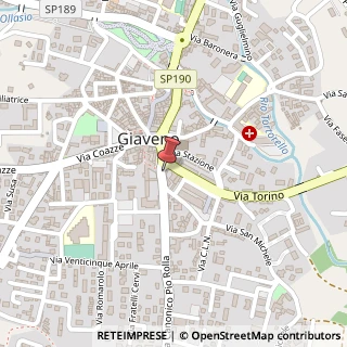 Mappa Piazza San Lorenzo, 3, 10094 Giaveno, Torino (Piemonte)