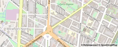 Mappa Torino