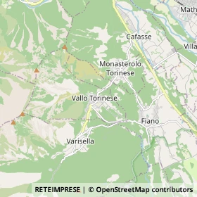 Mappa Vallo Torinese