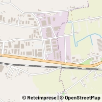Map Megliadino San Vitale