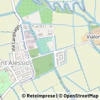 Map Sant'Alessio con Vialone