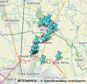 Mappa Via dei Mantegazza, 27100 Pavia PV, Italia (1.2685)