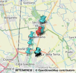 Mappa Via dei Mantegazza, 27100 Pavia PV, Italia (1.494)