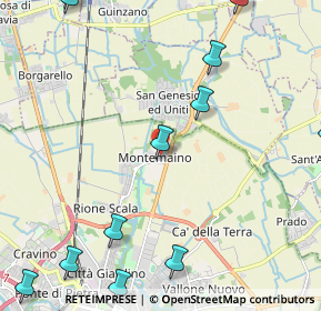 Mappa Via dei Mantegazza, 27100 Pavia PV, Italia (3.15833)