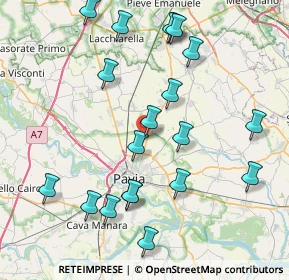 Mappa Via dei Mantegazza, 27100 Pavia PV, Italia (8.854)
