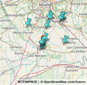 Mappa Via dei Mantegazza, 27100 Pavia PV, Italia (10.74714)