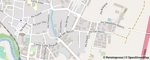 Mappa San Benigno Canavese