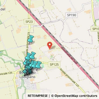 Mappa Frazione Panigada, 26812 Borghetto Lodigiano LO, Italia (1.3495)
