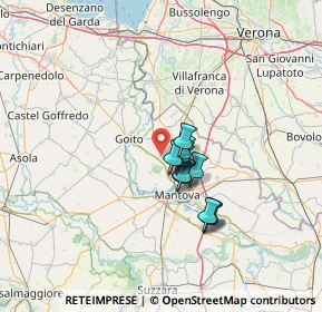 Mappa Via Montanari, 46045 Marmirolo MN, Italia (8.37333)