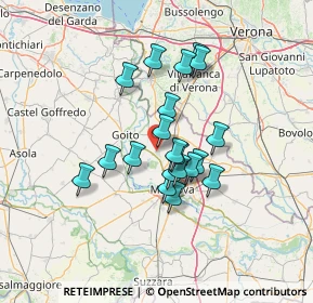 Mappa Via Montanari, 46045 Marmirolo MN, Italia (10.5205)