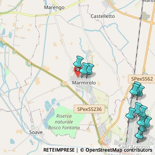 Mappa Via Montanari, 46045 Marmirolo MN, Italia (3.35429)