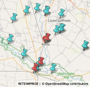Mappa Via Circonvallazione Ovest, 46041 Asola MN, Italia (9.031)