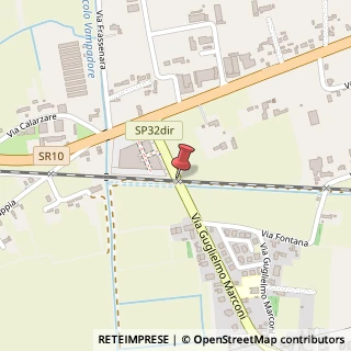 Mappa Via Guglielmo Marconi,  53, 35040 Megliadino San Fidenzio, Padova (Veneto)