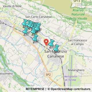 Mappa SP 2 dir, 10077 San Maurizio Canavese TO, Italia (1.72125)