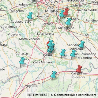 Mappa Strada Vigne di Mirabello, 27100 Pavia PV, Italia (16.04429)