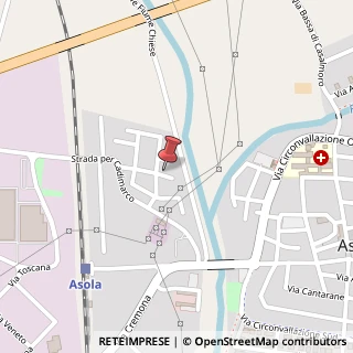 Mappa Via T. Tasso, 5, 46041 Asola, Mantova (Lombardia)